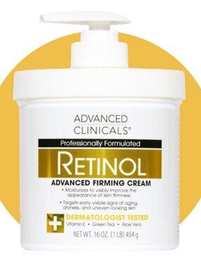 Advanced Clinicals Retinol Body Lotion & Face Moisturizer Unisex